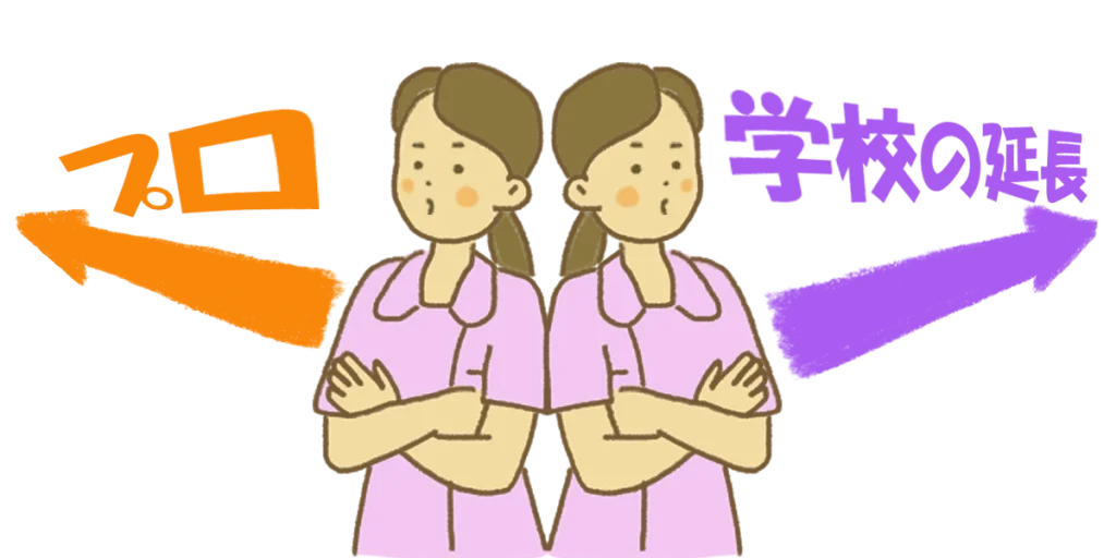 プロへの道と学校の延長線上の道